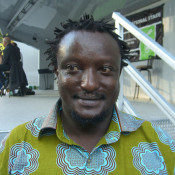 Binyavanga Wainaina, from Kenya, is one of Africa's leading literary figures.  He outed himself in response to wave of homophobic laws across continent last week and intends to continue life and travel in the continent.