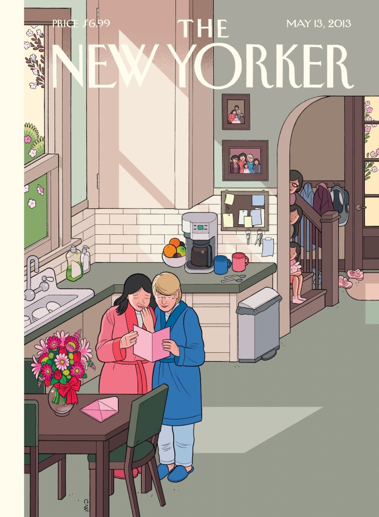Happy Mothers' Day, by Chris Ware, May 13, 2013. [PHOTO CREDIT: THE NEW YORKER]